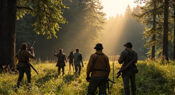 Soziale Strukturen in der Jagdgesellschaft (6/10)