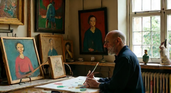 Ich bin Pablo Picasso, und ich bespreche die Rolle der bildenden Kunst (9/10)